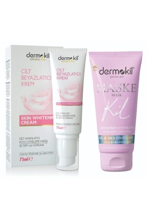 كريم بيضاء الجلد و قناع مضاد للضوء 75 مل 8697916005391 - Dermokil
