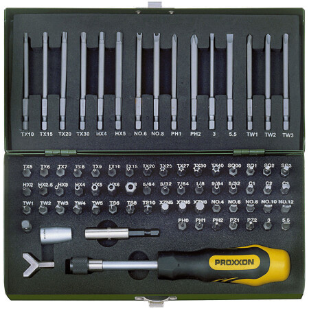 75-piece socket set PROXXON 1/4'' - PROXXON