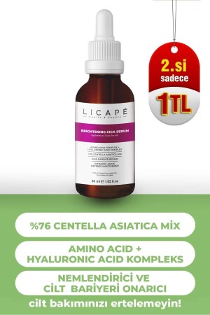76% Centella Asiatica Brightening Cica Serum 30ml licape21 - Licape