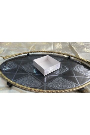 7*7*3 WHITE BOX WITH TRANSPARENCY LID 100 PIECES - Bktc