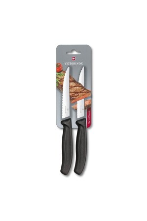 ??? . 7933. 12b Swissclassic 12 cm Gourmet-Steak- und Pizzamesser mit Blister - Victorinox