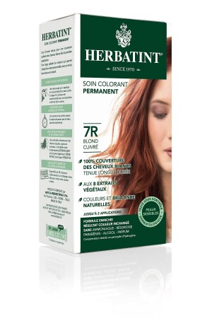 7r Blond Cuivre Blonde Hair Dye 8016744500210 - Herbatint