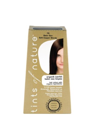 7r Copper Yellow Organic Hair Dye TN7REU - Tints Of Nature