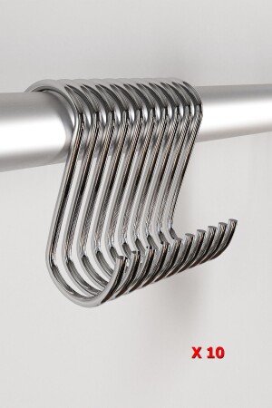 8 Cm- Kitchen Hook- S Hook- Wire Panel Hook- Metal Hook- Macrame Hook - Catchme