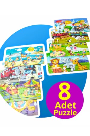 8 Kinderpuzzle - Kinderpuzzle 30-teiliges Set - Schmülzer