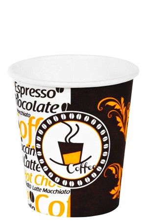 8 Oz Paper Cup Coffee Tea Paper Cup 250 ml - 200 Pieces AT08OZ - Aygün Cup