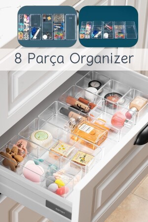 8 Piece Drawer Multi-Purpose Organizer Set - Nandy Home