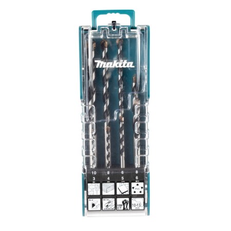 8-piece drill set MAKITA TC/HM E-15855 - Makita Accessories
