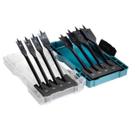 8-piece feather drill set MAKITA E-08698 - Makita Accessories