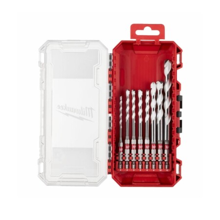 8-piece universal drill bit set MILWAUKEE 1/4 hex - Milwaukee Accessories