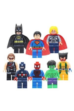 8 Pieces Super Heroes Accessories Included. - Legoedly