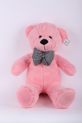 80 Cm Peluş Ayıcık Papyonlu Yerli Üretim 13012020 - Junior Toys