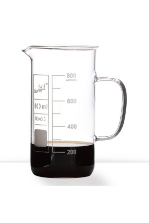 800 Ml Beaker with Handle (long Form) SH-01-122 - S&H Labware