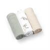 828/04 Crinkled muslin diapers. Super soft 3pcs - FPIELUSZKI A