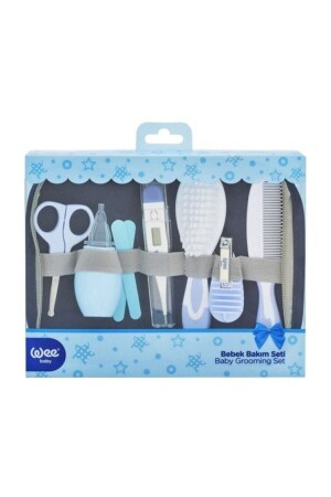 9 Piece Baby Care Set - Blue 192 - Wee Baby