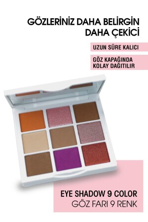9-Piece Eyeshadow Palette - Rise And Shine