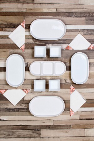9 Piece Minimal Breakfast Set EVMSPTE5530 - EvimSepette