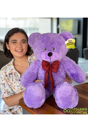 90 Cm Bow Tie Teddy Bear (100% Local) 90cm005 - NİLOŞUM