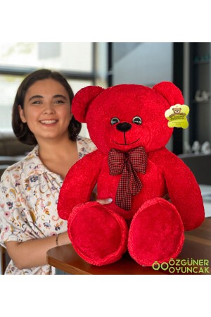 90 Cm Bow Tie Teddy Bear (100% Local) 90cm005 - NİLOŞUM