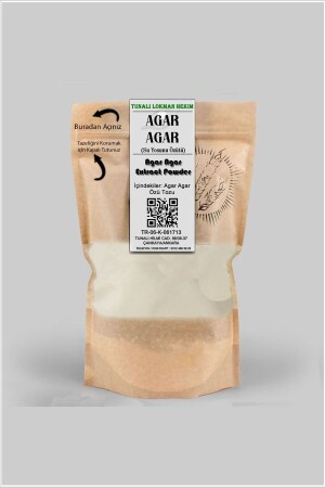 900 Blom Agar Agar 35gr Algae Extract (VEGATIVE GELATIN) - Tunalı Lokman Hekim