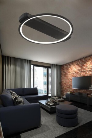 9143 Plofonyer Black LED Chandelier 9143 PLF SY - Eray Aydınlatma