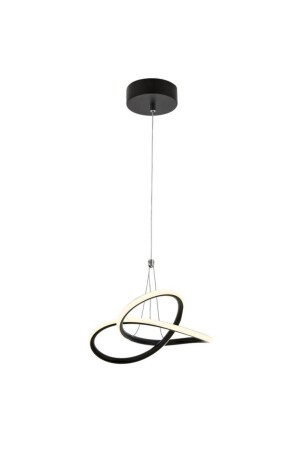 9192-1 Black Single LED Chandelier 9192-1 SY - Eray Aydınlatma