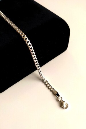 925 Ayar Gümüş 4 Mm Gurmet Bileklik - Piraye Silver