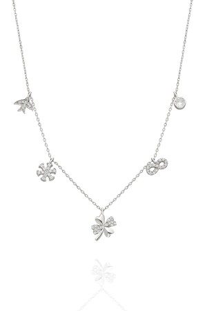 925 Carat Lucky Necklace TIME1245 - SilverTime