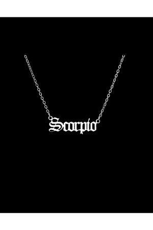 925 Sterling Scorpio Necklace ANL1293 - GÜMÜŞ