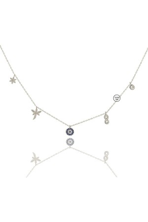 925 Sterling Silver Lucky Necklace TIME1097 - SilverTime