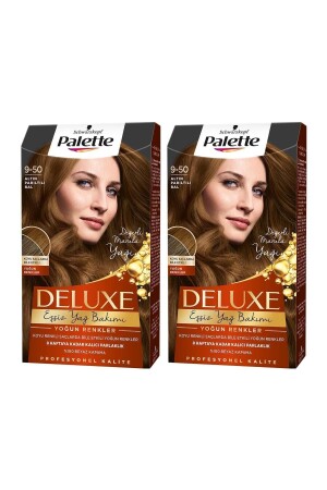 منز-ديلوكس الألوان المكثفة 9-50 عسل زرقاء لامع - Palette