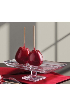 950008 Madlen Footed Rectangular Serving Plate - Paşabahçe