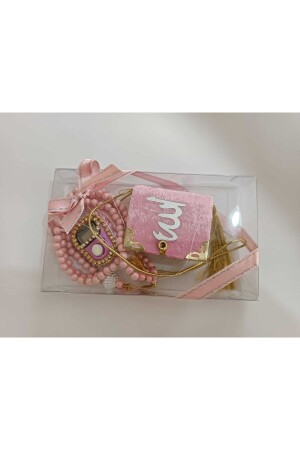 ميني قرآني قرآني من الزهور الحجر زيكرماتيك 99 لؤلؤ Tasbih في صندوق الهدايا - Best Gift