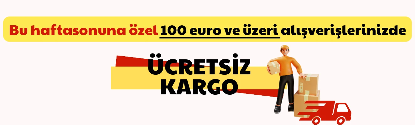 Bu haftasonuna özel Ücretsiz Kargo