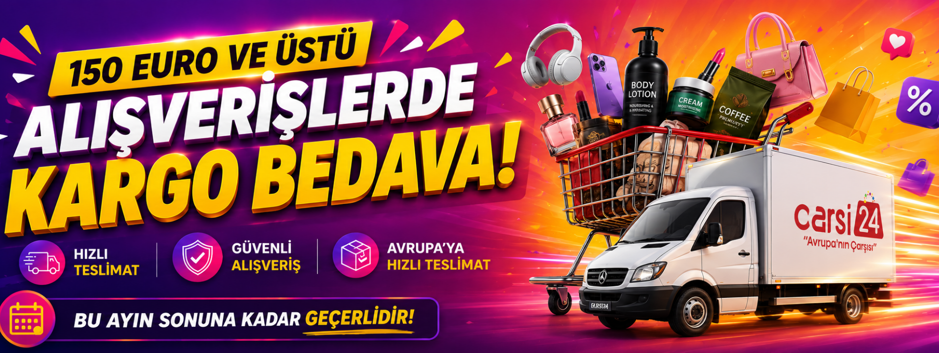 ÜCRETSİZ KARGO