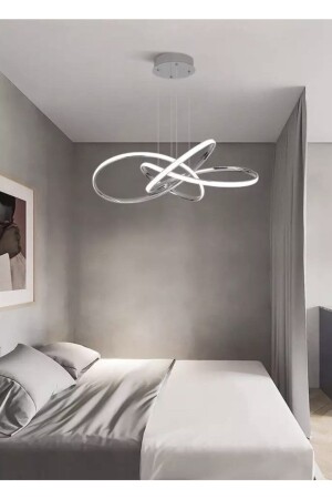 A Imported Product Modern Pendant Lamp Power Led Chandelier White Light Chrome Led Chandelier burenze526 - burenze