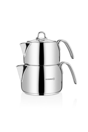 A029 Perla Mega Teapot Set - Korkmaz