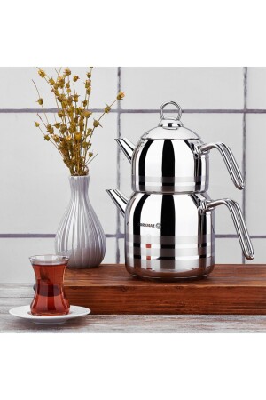 A098 Astra Teapot Set - Korkmaz