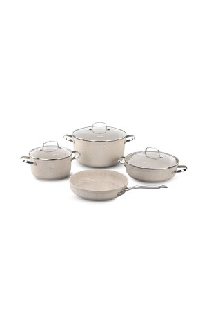 A1272 Granita 7 Piece Cookware Set 2016ST02312322755 - KORKMAZ