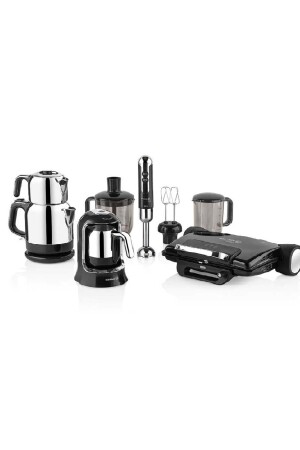 A1818 Nero Inox 14 Piece Electro Set KE1348 - KORKMAZ