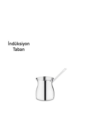 A295 Terra Steel Milk Pot Coffee Pot 1 Lt Induction Compatible 9080503A295 - KORKMAZ