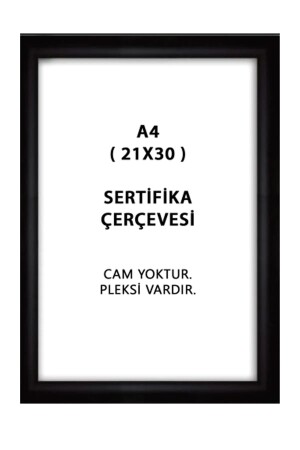 A4 Black Frame (A Quality) - Cam