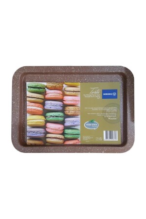 A679 Torta Flat Rectangular Baking Tray - KORKMAZ