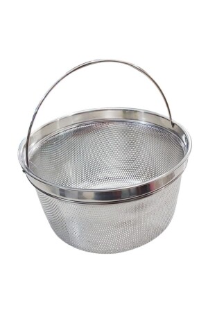 A757 Round Colander with Handle 22 Cm - KORKMAZ