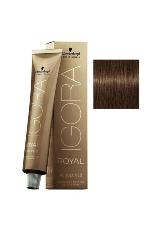 Absolutes 8-60 Light Auburn Chocolate Natural İGO-80330 - Igora