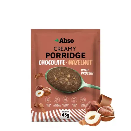 AbsoRICE Creamy Porridge Chocolate-Hazelnut (45 g) - AbsoRICE