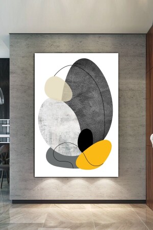 Abstract Artistic Decorative Canvas Painting Special for Offices and Art Lovers N355A - Nazenin Design