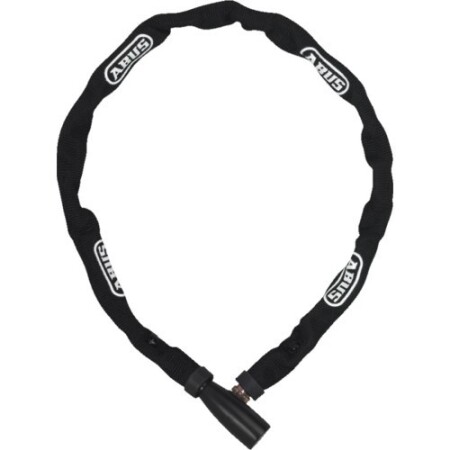 ABUS 1500/110 Kilit, 110 cm dokuma zincir (siyah) - Abus