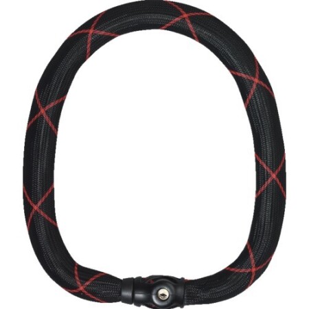 ABUS Ivy Çelik Zincirli Asma Kilit 9210 110cm, (siyah) - Abus
