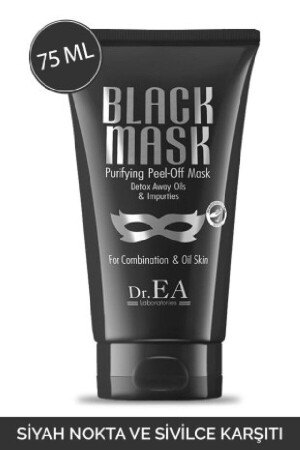 Abziehbare schwarze Maske – Anti Mitesser und Akne 75 ml DREA-00027 - Dr. EA Laboratories